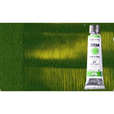 Fine art shop - Oil Titan Extra Fine, Burnt Cinnabar Green, 20 ml. | totenart.com