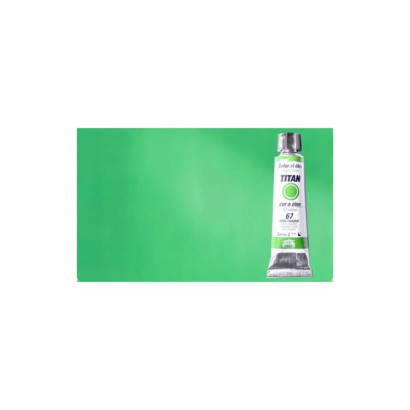 Fine art shop - Oil Titan Extra Fine, Compound Green, 20 ml. | totenart.com