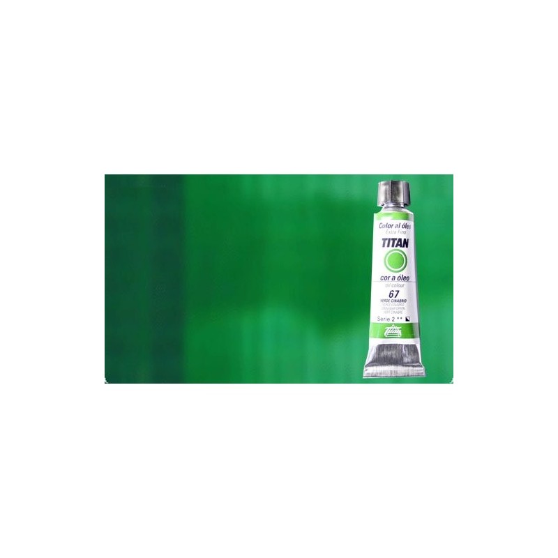 Fine art shop - Oil Titan Extra Fine, Emerald Green, 20 ml. | totenart.com