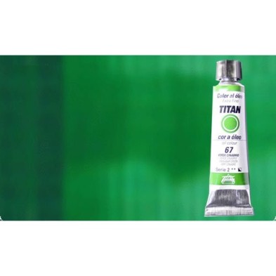 Fine art shop - Oil Titan Extra Fine, Emerald Green, 20 ml. | totenart.com