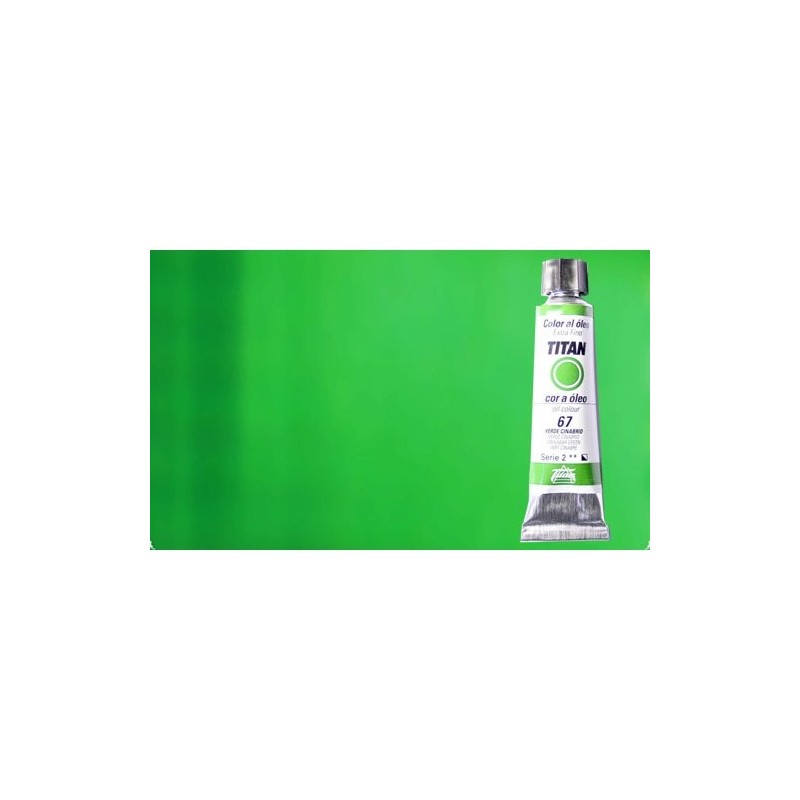 Fine art shop - Oil Titan Extra Fine, Light Green Titan, 20 ml. | totenart.com