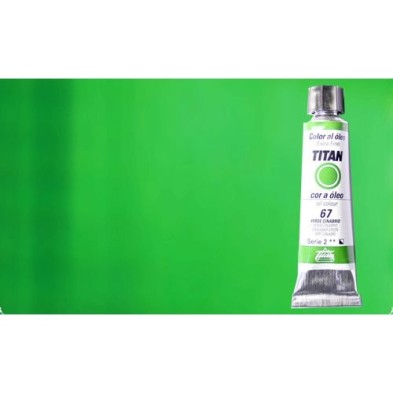 Fine art shop - Oil Titan Extra Fine, Light Green Titan, 20 ml. | totenart.com