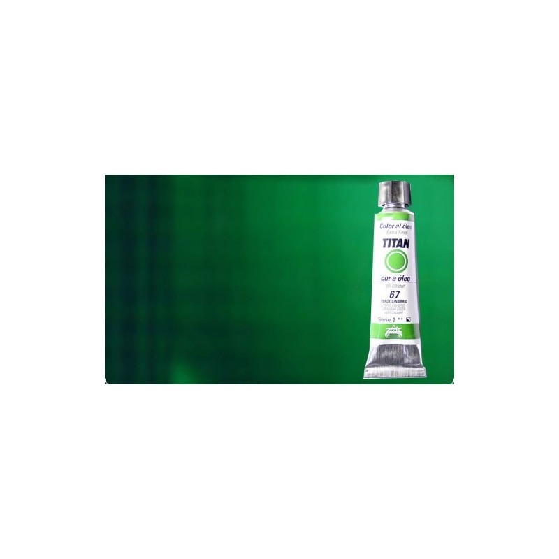 Fine art shop - Oil Titan Extra Fine, Green Titan Deep, 20 ml. | totenart.com