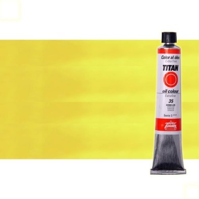 Fine art shop - Oil Titan Extra Fine, Cadmium Yellow Lemon, 60 ml. | totenart.com