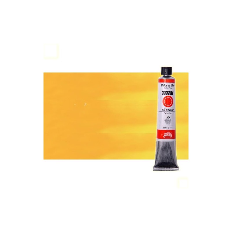 Fine art shop - Oil Titan Extra Fine, Medium Cadmium Yellow, 60 ml. | totenart.com