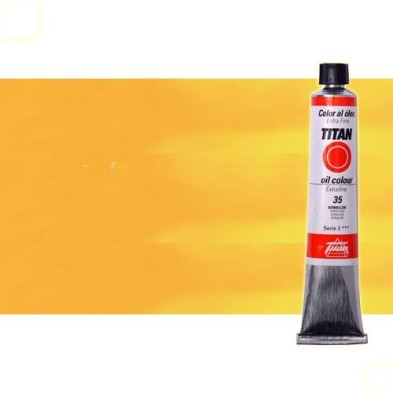 Fine art shop - Oil Titan Extra Fine, Medium Cadmium Yellow, 60 ml. | totenart.com