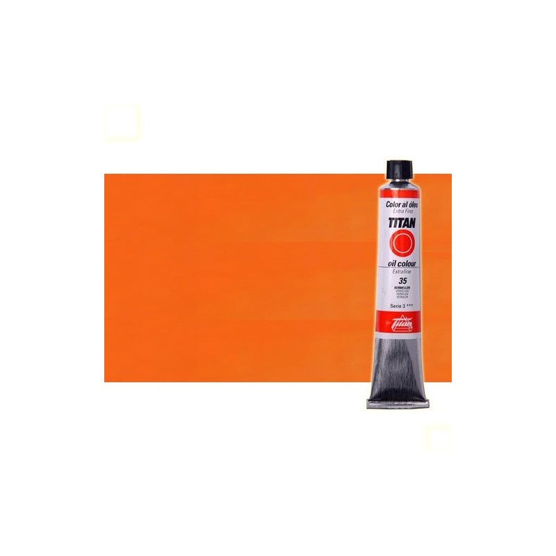 Fine art shop - Oil Titan Extra Fine, Orange Cadmium Yellow, 60 ml. | totenart.com