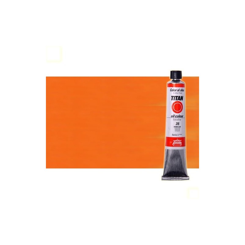 Fine art shop - Oil Titan Extra Thin, Orange Titan Yellow, 60 ml. | totenart.com