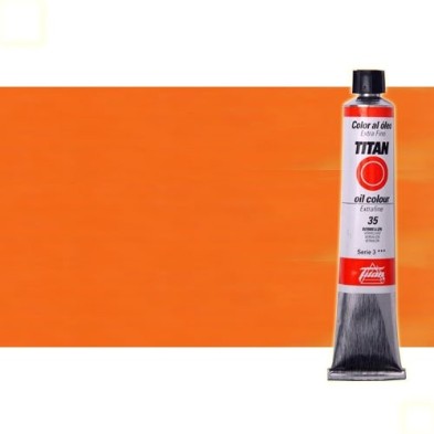Fine art shop - Oil Titan Extra Thin, Orange Titan Yellow, 60 ml. | totenart.com