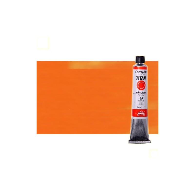 Fine art shop - Oil Titan Extra Fine, Light Orange Titan Yellow, 60 ml. | totenart.com