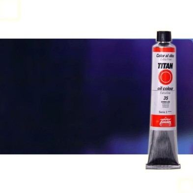 Fine art shop - Oil Titan Extra Fine, Blue Titan, 60 ml. | totenart.com