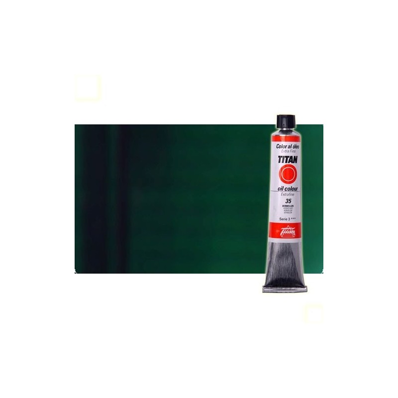 Fine art shop - Oil Titan Extra Fine, Greenish Ultramarine Blue, 60 ml. | totenart.com