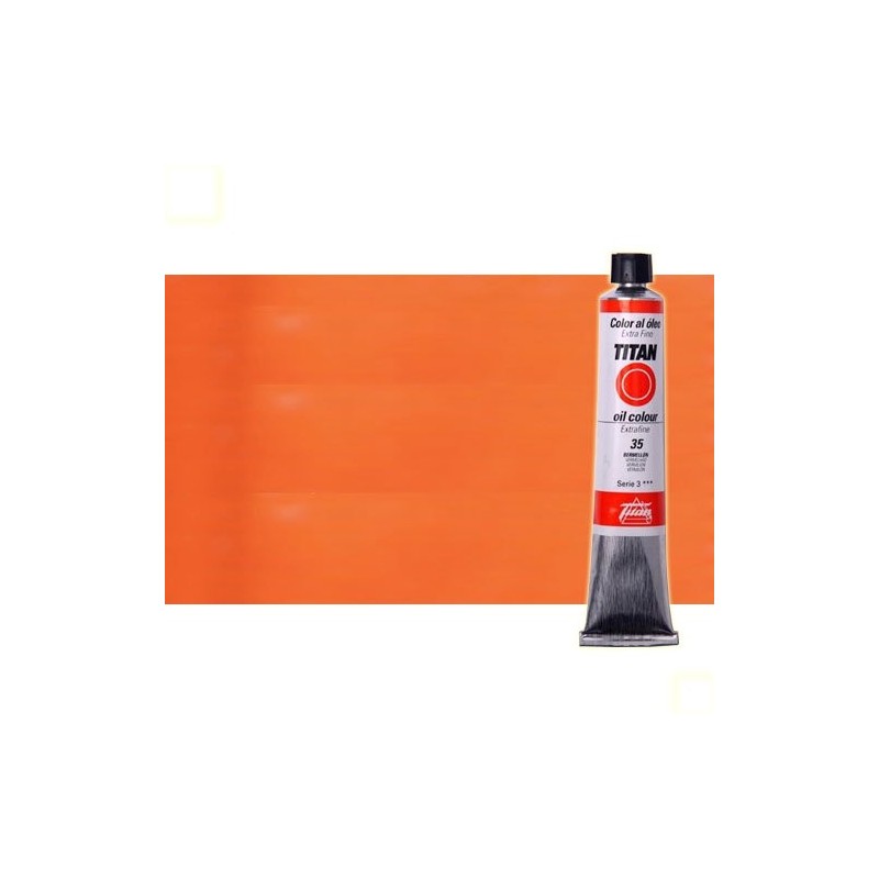 Fine art shop - Oil Titan Extra Fine, Vermillion, 60 ml. | totenart.com