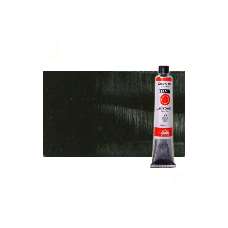 Fine art shop - Oil Titan Extra Fine, Smoke Black, 60 ml. | totenart.com