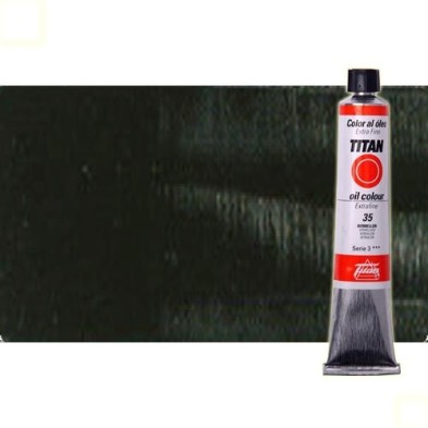 Fine art shop - Oil Titan Extra Fine, Smoke Black, 60 ml. | totenart.com