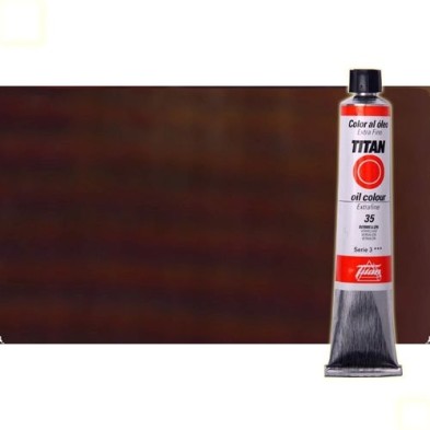 Fine art shop - Oil Titan Extra Fine, Brown Titan, 60 ml. | totenart.com