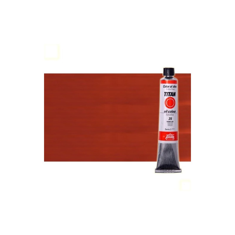 Fine art shop - Oil Titan Extra Fine, Dark Cadmium Red, 60 ml. | totenart.com