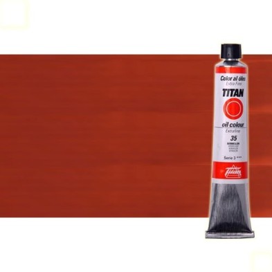 Fine art shop - Oil Titan Extra Fine, Dark Cadmium Red, 60 ml. | totenart.com