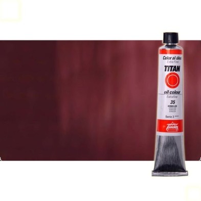 Fine art shop - Oil Titan Extra Fine, Purplish English Red, 60 ml. | totenart.com