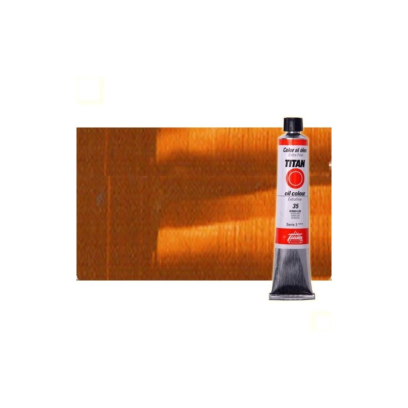 Fine art shop - Oil Titan Extra Fine, Raw Sienna, 60 ml. | totenart.com