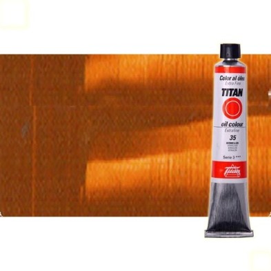 Fine art shop - Oil Titan Extra Fine, Raw Sienna, 60 ml. | totenart.com