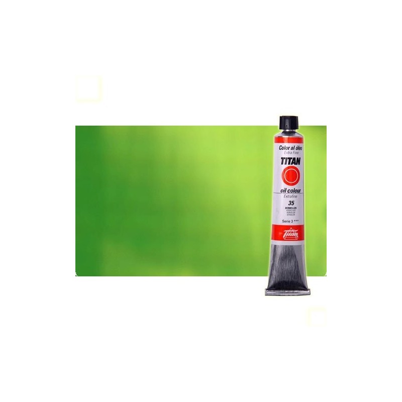 Fine art shop - Oil Titan Extra Fine, Cinnabar Green, 60 ml. | totenart.com