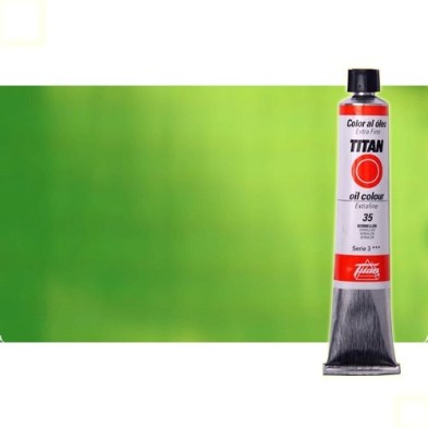 Fine art shop - Oil Titan Extra Fine, Cinnabar Green, 60 ml. | totenart.com