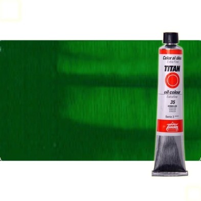 Fine art shop - Oil Titan Extra Fine, Cinnabar Green Deep, 60 ml. | totenart.com