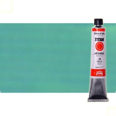 Fine art shop - Oil Titan Extra Fine, Cobalt Green Deep, 60 ml. | totenart.com