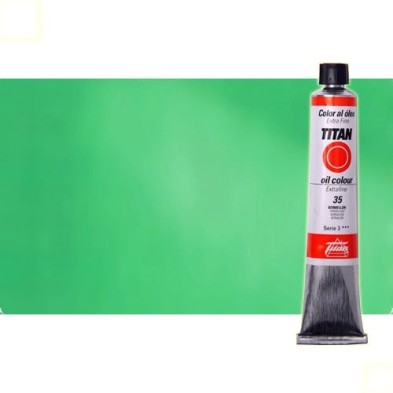 Fine art shop - Oil Titan Extra Fine, Compound Green, 60 ml. | totenart.com