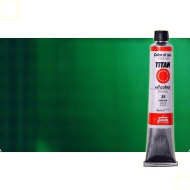Fine art shop - Oil Titan Extra Fine, Green Titan Deep, 60 ml. | totenart.com