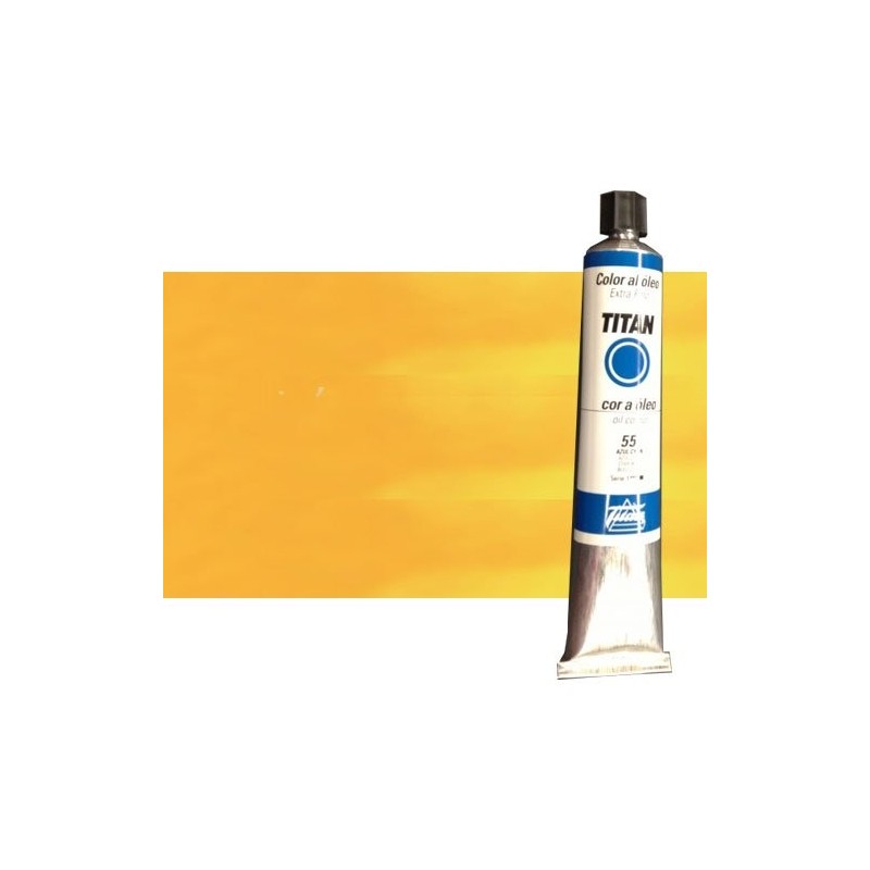 Fine art shop - Oil Titan Extra Fine, Medium Cadmium Yellow, 200 ml. | totenart.com