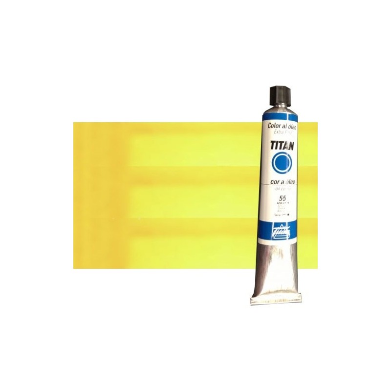Fine art shop - Oil Titan Extra Fine, Yellow Titan Lemon, 200 ml. | totenart.com