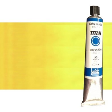 Fine art shop - Oil Titan Extra Fine, Medium Titan Yellow, 200 ml. | totenart.com