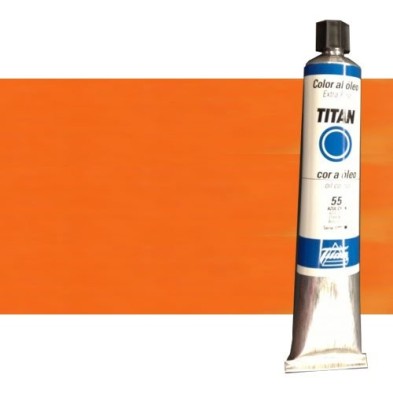 Fine art shop - Oil Titan Extra Thin, Orange Titan Yellow, 200 ml. | totenart.com