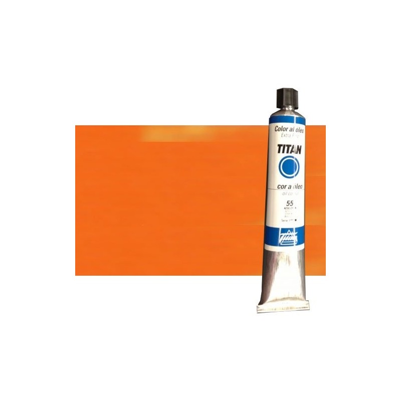 Fine art shop - Oil Titan Extra Fine, Light Orange Titan Yellow, 200 ml. | totenart.com