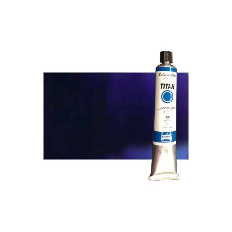 Fine art shop - Oil Titan Extra Fine, Blue Titan, 200 ml. | totenart.com