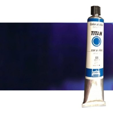 Fine art shop - Oil Titan Extra Fine, Blue Titan, 200 ml. | totenart.com