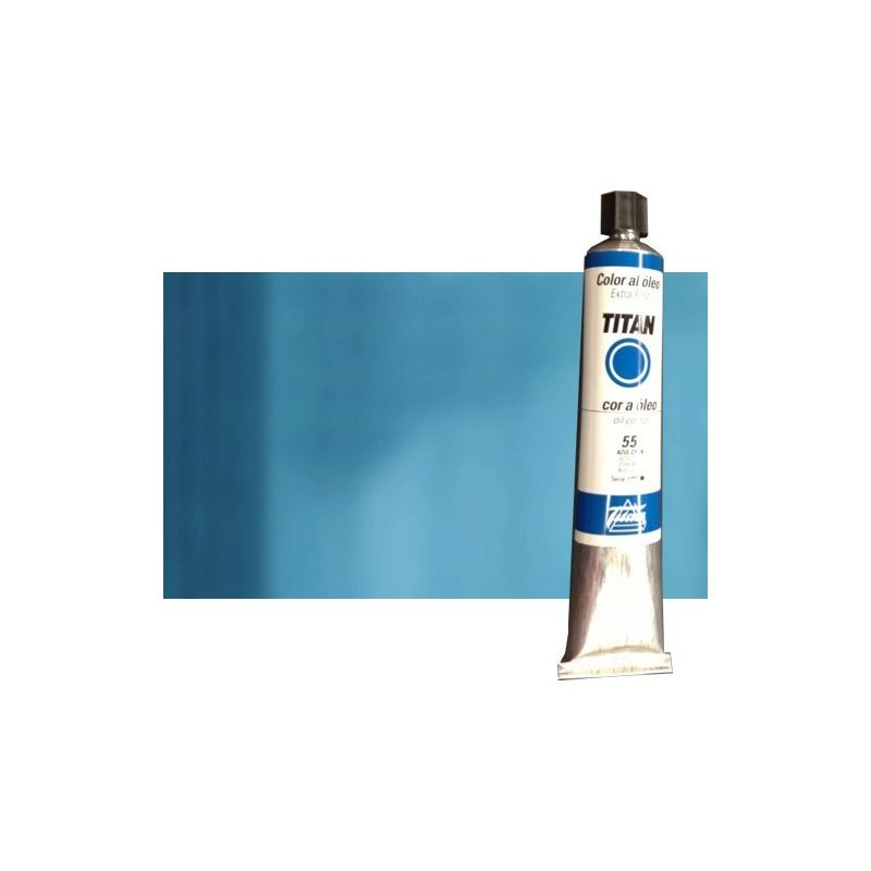 Fine art shop - Oil Titan Extra Fine, Turquoise Blue, 200 ml. | totenart.com