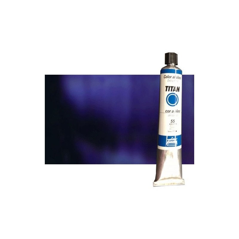 Fine art shop - Oil Titan Extra Fine, Indigo Blue, 200 ml. | totenart.com