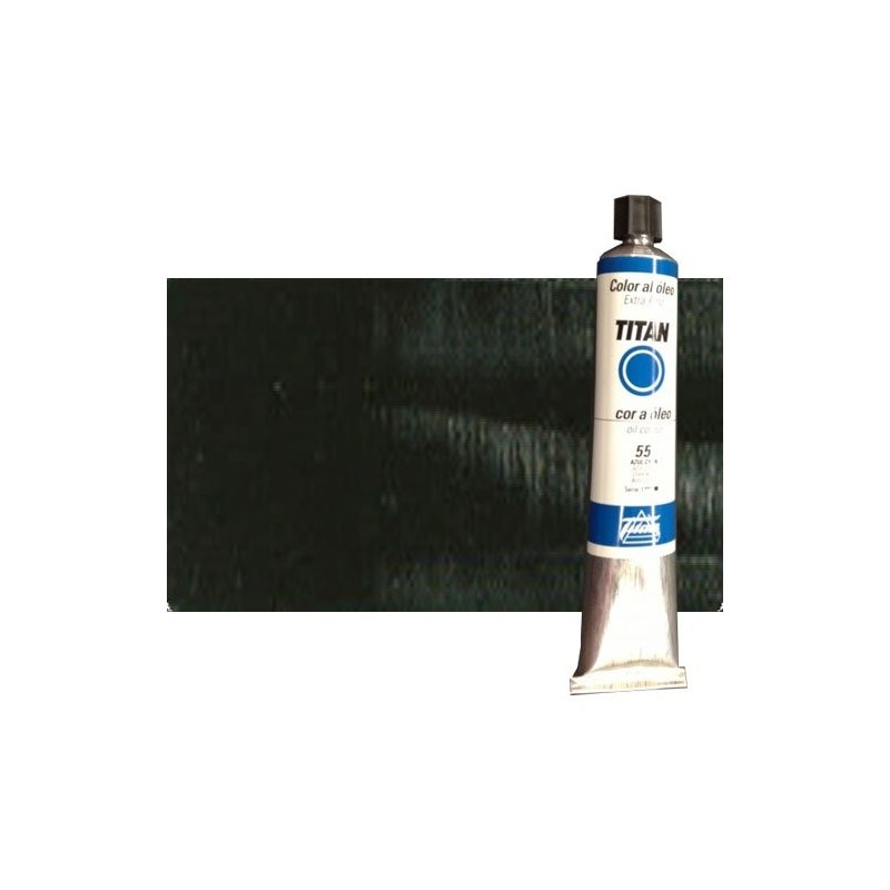 Fine art shop - Oil Titan Extra Fine, Smoke Black, 200 ml. | totenart.com