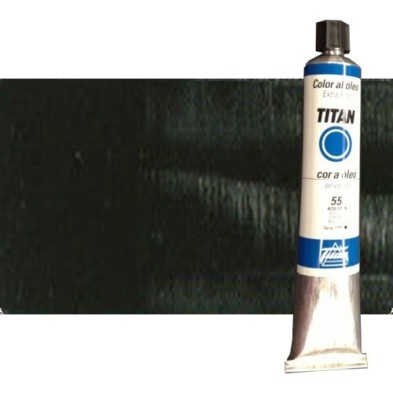 Fine art shop - Oil Titan Extra Fine, Smoke Black, 200 ml. | totenart.com