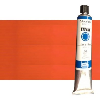 Fine art shop - Oil Titan Extra Fine, Scarlet Titan Red, 200 ml. | totenart.com