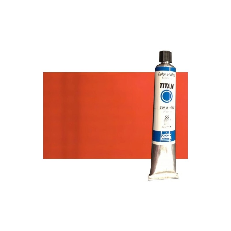 Fine art shop - Oil Titan Extra Fine, Dark Titan Red, 200 ml. | totenart.com