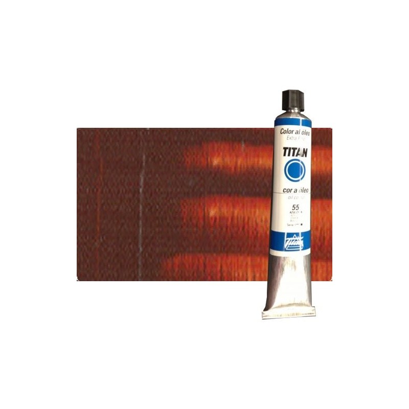 Fine art shop - Oil Titan Extra Fine, Burnt Sienna, 200 ml. | totenart.com
