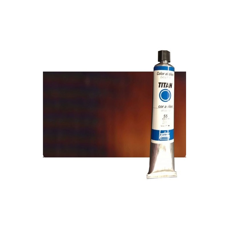 Fine art shop - Oil Titan Extra Fine, Burnt Umber, 200 ml. | totenart.com