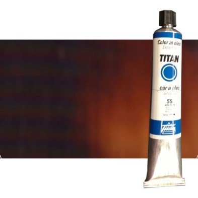 Fine art shop - Oil Titan Extra Fine, Burnt Umber, 200 ml. | totenart.com