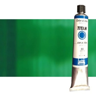 Fine art shop - Oil Titan Extra Fine, Blueish Green, 200 ml. | totenart.com