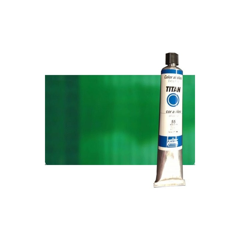 Fine art shop - Oil Titan Extra Fine, Emerald Green, 200 ml. | totenart.com