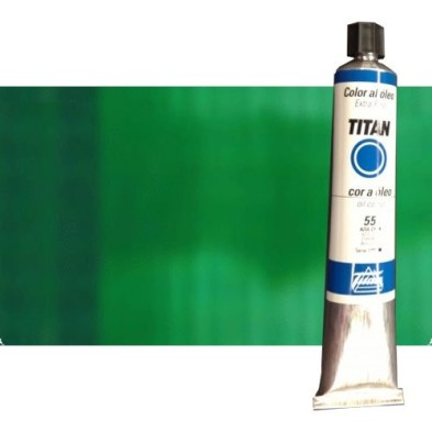 Fine art shop - Oil Titan Extra Fine, Emerald Green, 200 ml. | totenart.com